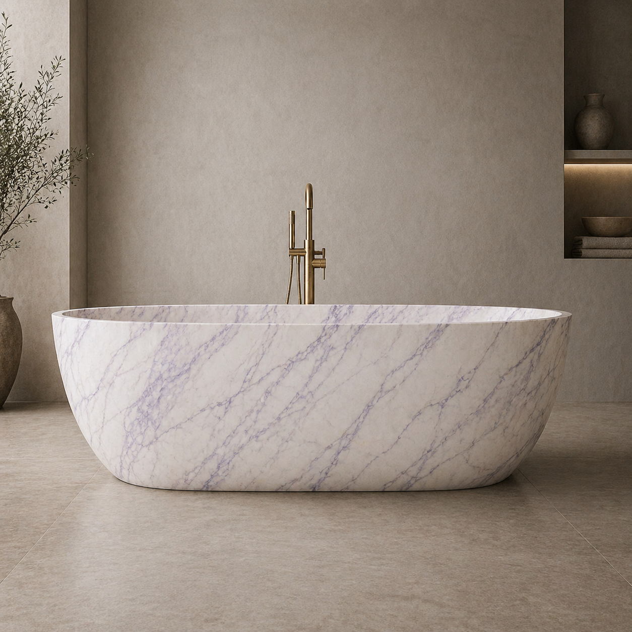 Lilac Aura Tub