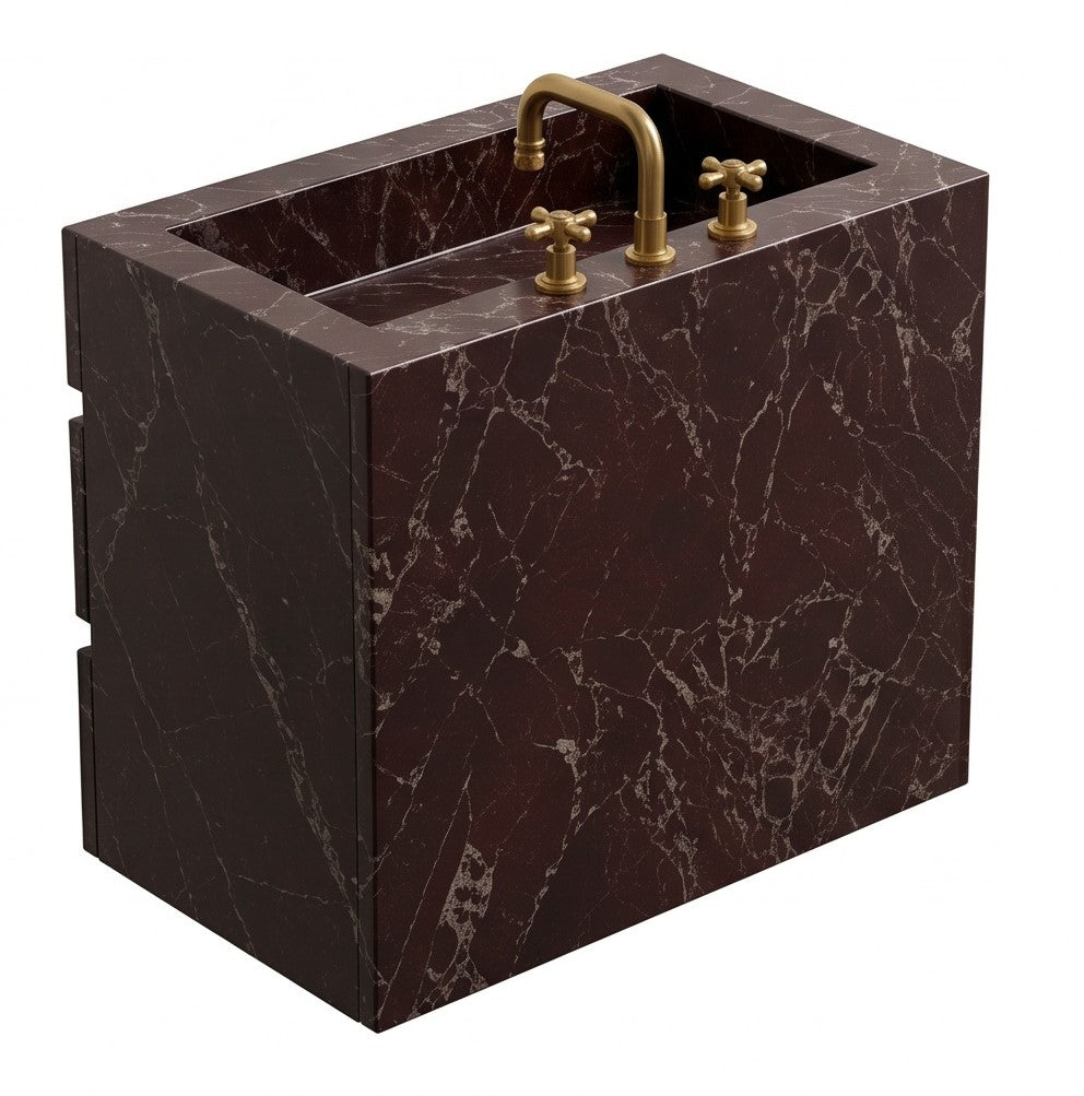 Rosso Velvet Vanity