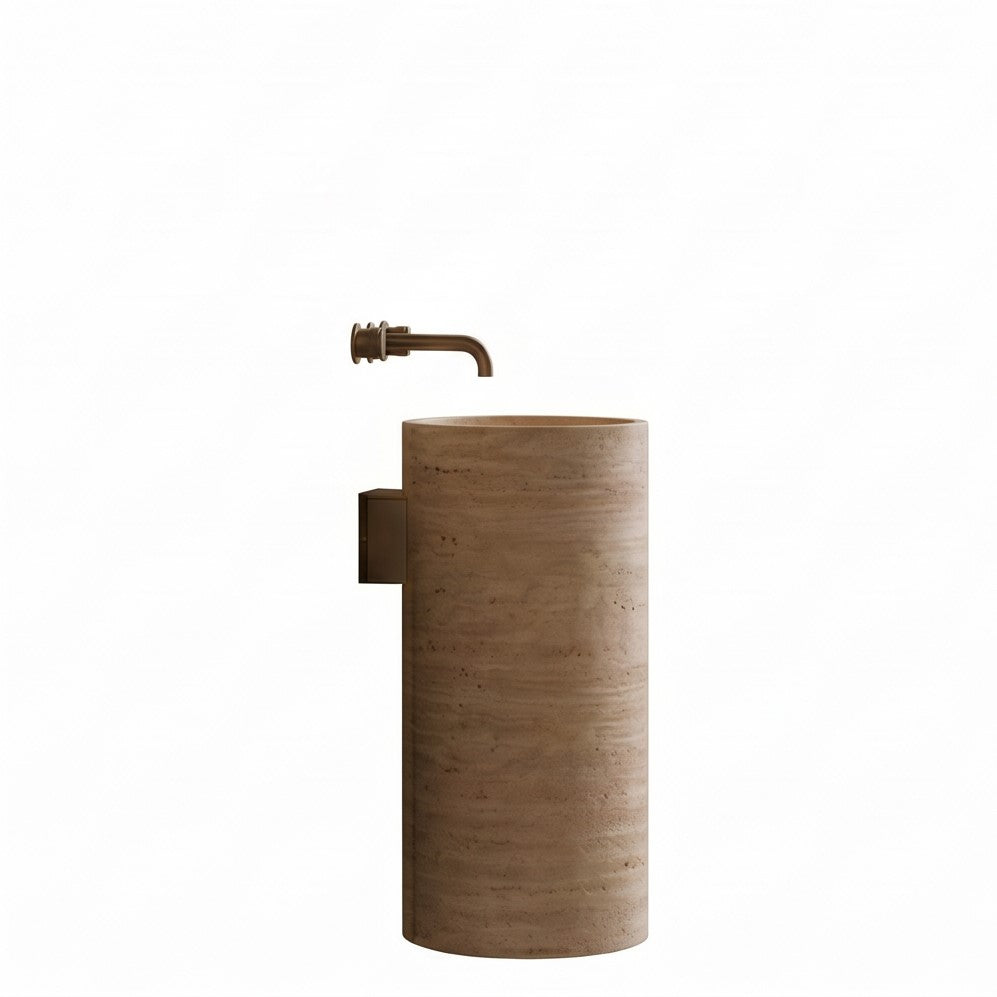 Travertine Atelier Tub
